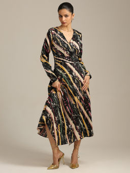 Label Ritu Kumar - Black Margo Dress