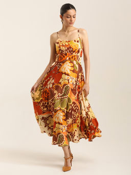 Label Ritu Kumar - Multi-Color Margo Dress