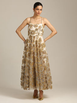 Label Ritu Kumar - White Rome Dress