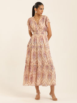 Label Ritu Kumar - Ecru Margo Dress