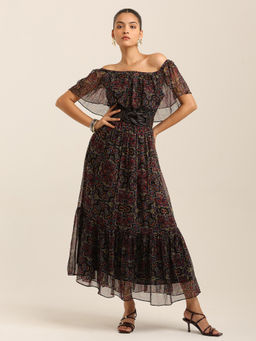 Label Ritu Kumar - Black Margo Dress