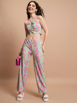 TOKYO TALKIES - Abstract Printed Co-Ord Set