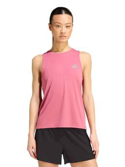 adidas - Women Pink Printed Polyester Tank Top