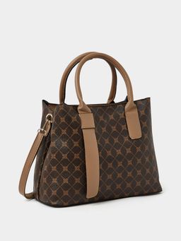Styli - Pronted Handbag with Detachable Strap