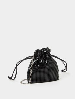 Styli - All Over Sequin Potlis Bag