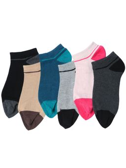 NEXT2SKIN - Women's Sneaker Multi-Color Printed Socks (Pack Of 6)