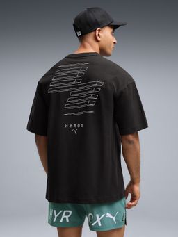 Puma - Hyrox Black Men's Lifestyle Oversize T-Shirt