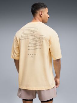 Puma - Hyrox Yellow Men's Lifestyle Oversize T-Shirt