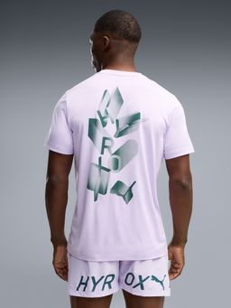Puma - Hyrox Purple Men's Graphic T-Shirt