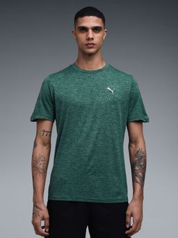 Puma - Green Train All Day Essentials Men's Heather T-Shirt