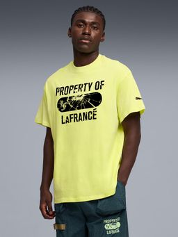 Puma - Yellow Cotton Half Sleeves T-Shirt