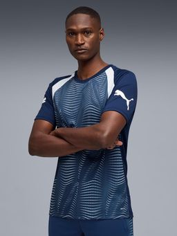 Puma - Blue Polyester Half Sleeves T-Shirt