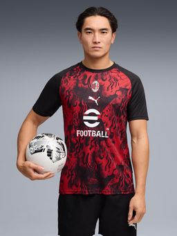 Puma - Red Polyester Half Sleeves T-Shirt