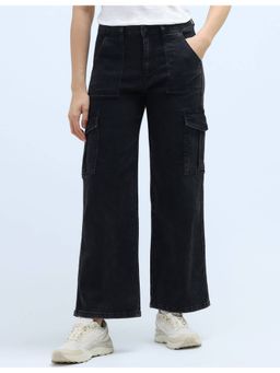 U.S. POLO ASSN. - Wide Leg Cargo Fit Grey Jeans