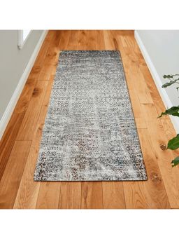 OBSESSIONS - Machine Made Abstract Patterned Runner (2.5x5 Feet)