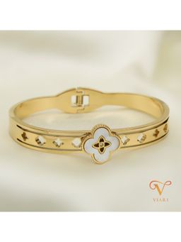 Viari Accessories - Clover Bracelet - White