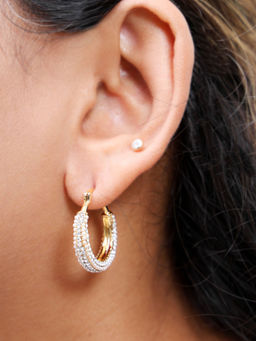 Viari Accessories - Caz Hoop Earrings