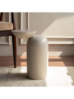 Logam - Sloan Side Table Ecru Grey