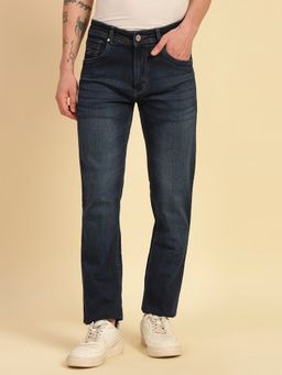 Cantabil - Blue Men Denim Breathable and Soft with Color Fastness Regular Fit Jeans