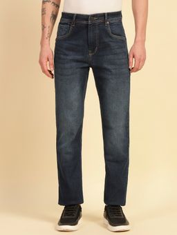 Cantabil - Mens Denim Breathable and Soft with Color Fastness Regular Fit Jeans