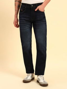 Cantabil - Denim Men Breathable and Soft with Color Fastness Regular Fit Jeans