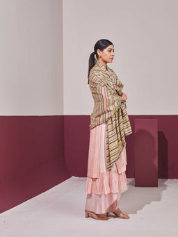 Shaza - Multi-Colour Handloom Pashmina Shawl