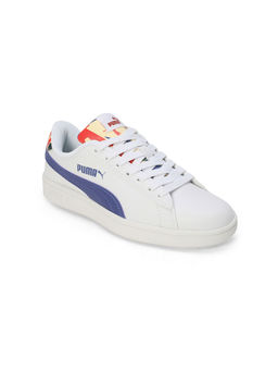 Puma - Smash Telestom Kid White Sneakers