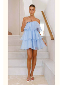 FancyPants - Blue Cloud Pop Dress