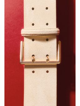 H&M - Women Beige Wide Belt