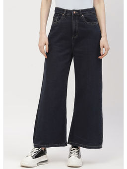 Madame - High Rise Carbon Blue Wide Leg Jeans