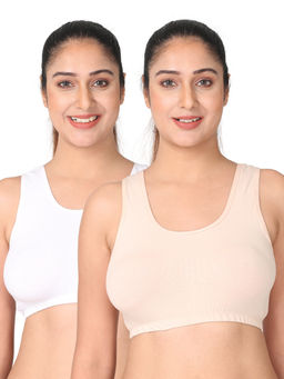 Adira - Pack Of 2 Sleep Bras - Multi-Color
