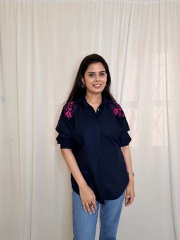 Amoh - Blue Blush Shirt