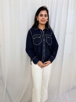 Amoh - Stitch Line Shirt