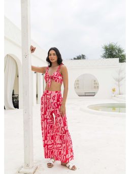 Fancy Pastels - Women Pink Soulmate Co-Ord Set