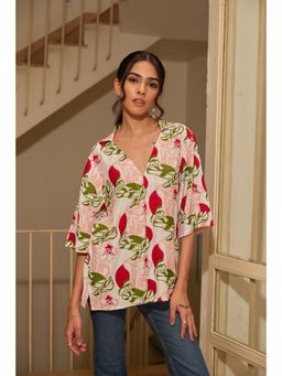 Fancy Pastels - Women Multi-Color Sukoon Shirt Style Top