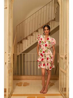 Fancy Pastels - Women Multi-Color Sukoon Mini Dress