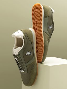 U.S. POLO ASSN. - Clemt 4.0 Men Olive Stylish Casual Sneakers