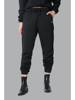 Van Heusen - Athleisure Women Drawstring Waist & Functional Pockets Joggers - Black