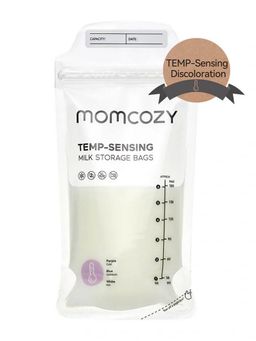 Momcozy - Transparent Solid Breast Milk Storage Bag (0-6 Months)