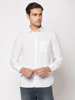 CRIMSOUNE CLUB - Men Timeless White Shirt
