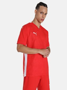 Puma - Teamcup Jersey Mens Red T-Shirt