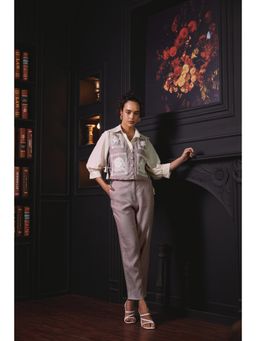 Label Deepika Nagpal - Mauve Genie Co-Ord (Set of 3)