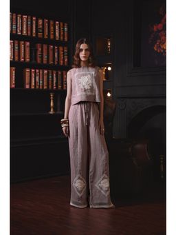 Label Deepika Nagpal - Mauve Stacy Co-Ord (Set of 2)