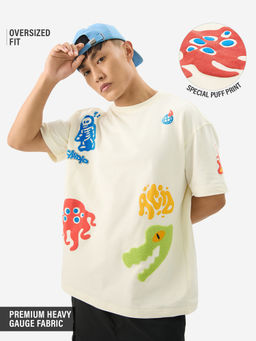 The Souled Store - Official Tss Originals Acid Drip Oversized T-Shirt