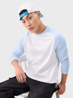 The Souled Store - Official Tss Originals White Melange Men Full Sleeve T-Shirt