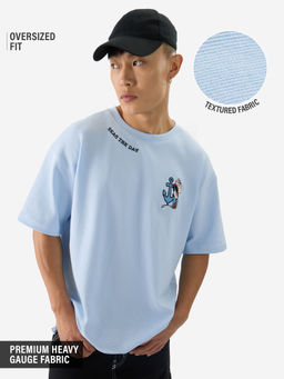 The Souled Store - Official Popeye Seas The Day Oversized T-Shirt