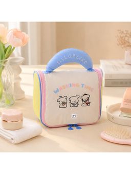 NFI Essentials - Women Multi-Color Solid Cotton Vanity Bag