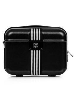 DKNY - Unisex Black Stripes Abs Composite Beauty Case
