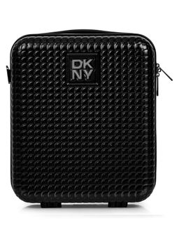DKNY - Unisex Black Textured Abs Composite Briefcase