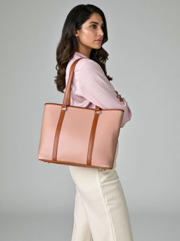Twenty Dresses by Nykaa Fashion - Women Pink Solid PU Shoulder Bag